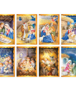 50 Weihnachtskarten (Krippe)