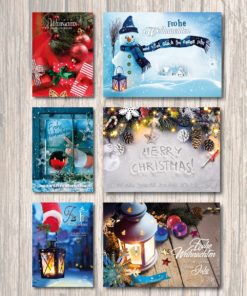 50 Weihnachtskarten