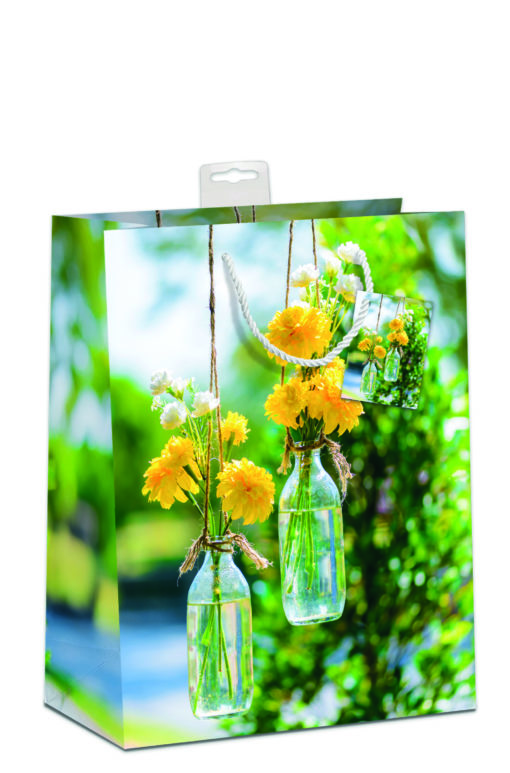 10 Geschenktüten groß "Blumen" – Bild 4