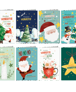 50 Weihnachtskarten
