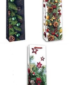 12 Flaschentüten Weihnachten"Christmas"