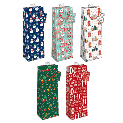 10 Flaschentüten "Weihnachten"