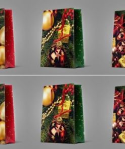 12 Weihnachtstüten mittel "Shine-1"