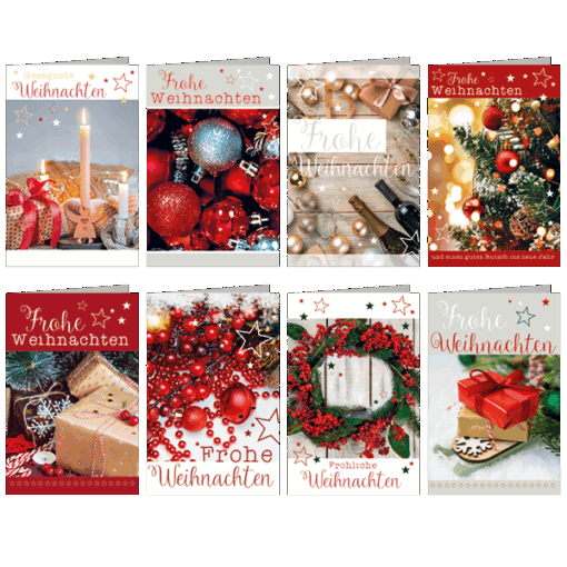 50 Weihnachtskarten