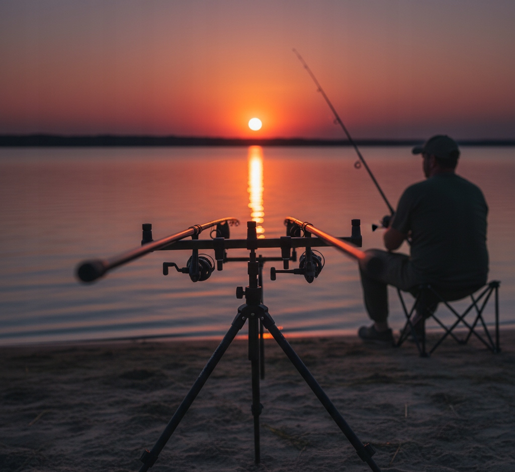 Rutenhalterung 46cm für 3 Ruten – Bild 2