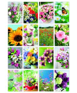 100 Glückwunschkarten Blanko