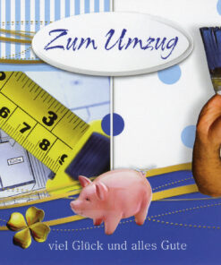 5 Glückwunschkarten Zum Einzug