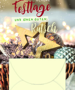 Alternative view of 40 Weihnachtskarten / Geldkarte