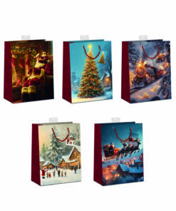 10 Weihnachtstüten groß