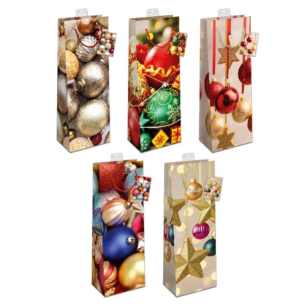 10 Flaschentüten "Weihnachten"
