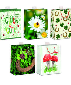 10 Geschenktüten groß "Viel Glück"