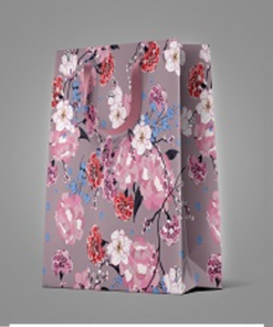 12 Geschenktüten groß "Flowers-35"