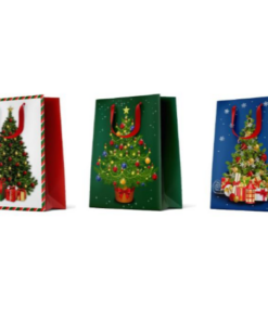 12 Weihnachtstüten groß "Happy Colors-2"